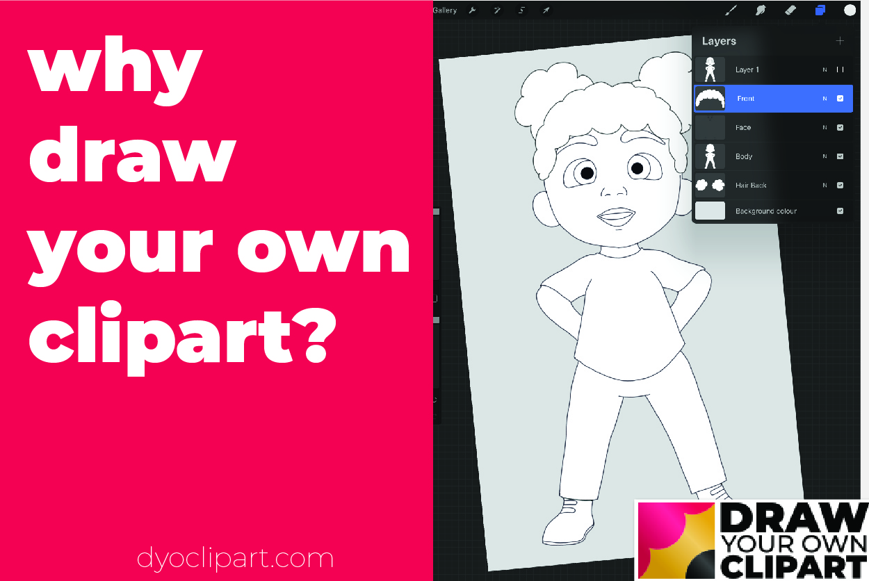 Why Draw Your Own Clipart? – DYO Clipart